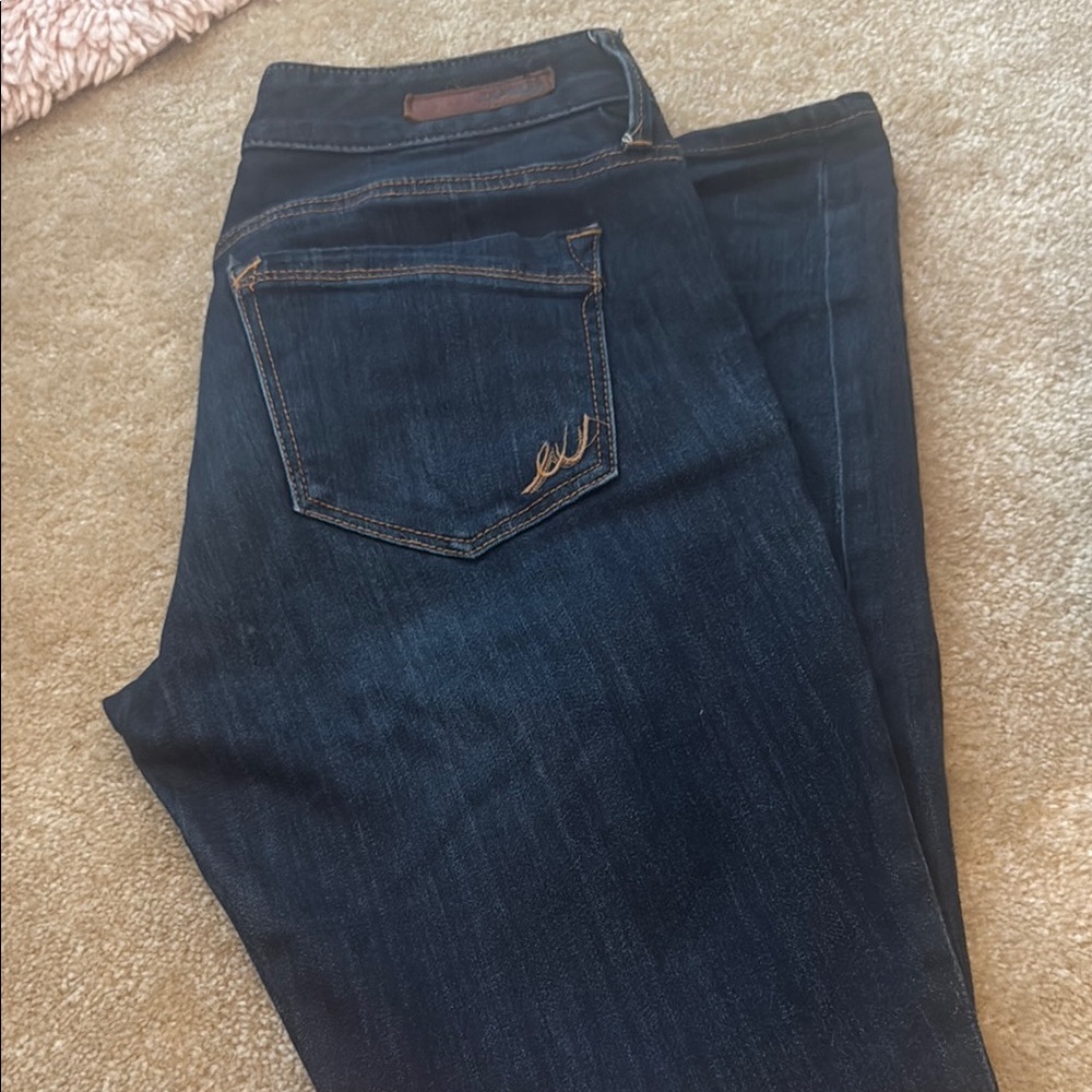 Express Women's Dark Blue Jeans